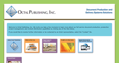 Desktop Screenshot of octalpub.com